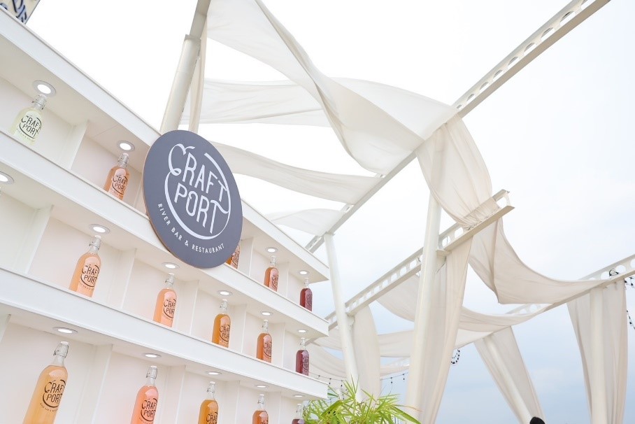 Craftport จัดปาร์ตี้ใหญ่ เปิดตัวร้านอาหารนั่งชิว ริมแม่น้ำเจ้าพระยา อาหารเครื่องดื่มหลากหลาย บรรยากาศดี วิว 180 องศา
