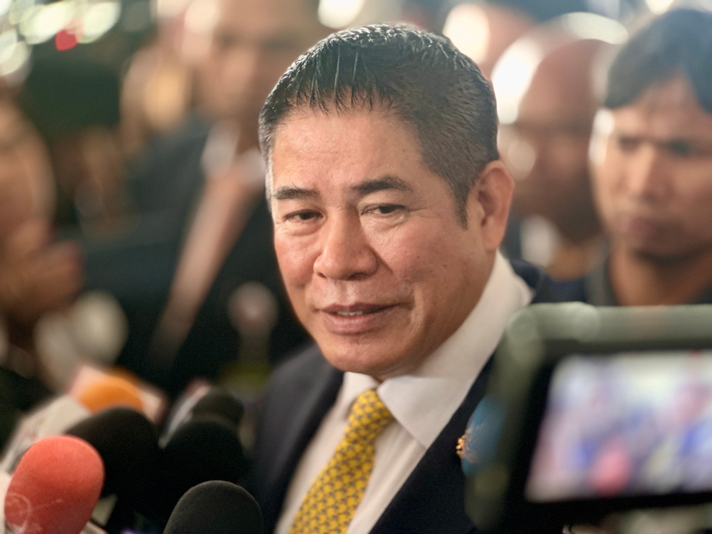 "ธรรมนัส" ยันไม่เกี่ยว ปมคลิปเสียงหลุด บอกเคยเตือนแล้วให้ระวัง เย้ย "พปชร." เลือดยังไหลอีกเยอะ ขู่สู้กลับ ตั้งคกก.สอบ 20 สส.