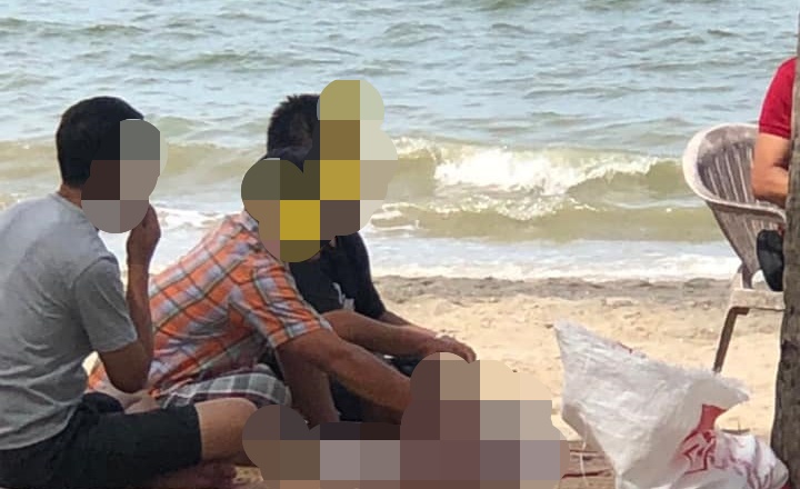 ลมมันเย็น... สายเมาก๊งเหล้าชายหาดบางแสนโดนปรับตามระเบียบ