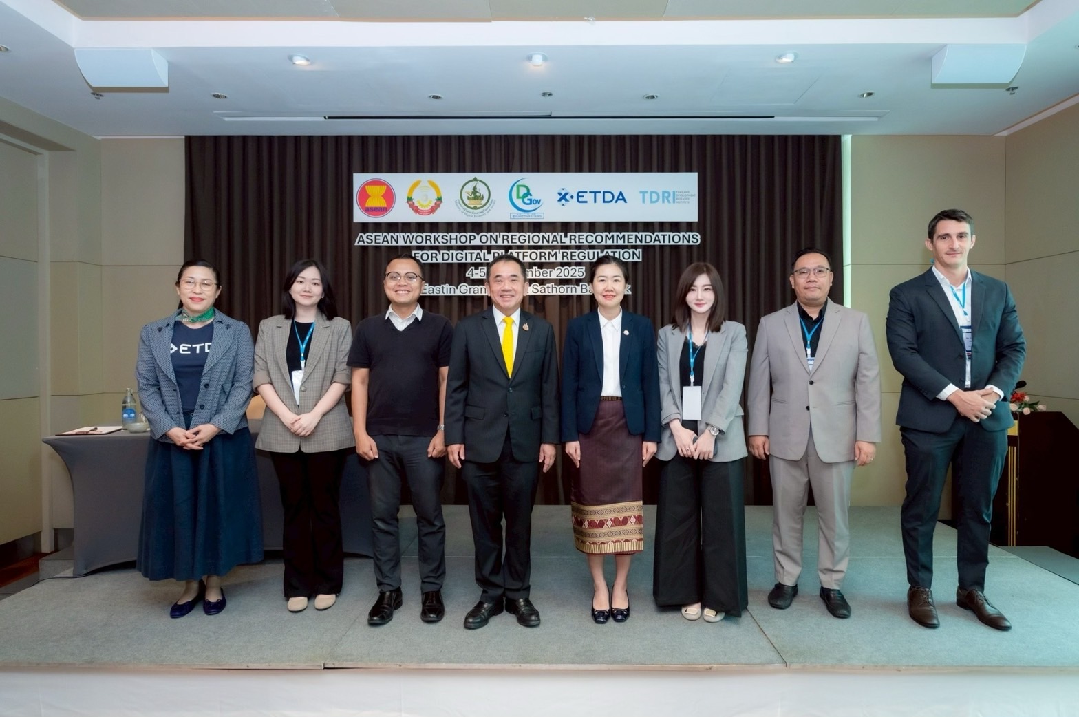 MDES และ ETDA ผนึกกำลัง DGC สปป.ลาว ผลักดันความร่วมมือวางแนวทางกำกับแพลตฟอร์มดิจิทัลอย่างเป็นธรรม
