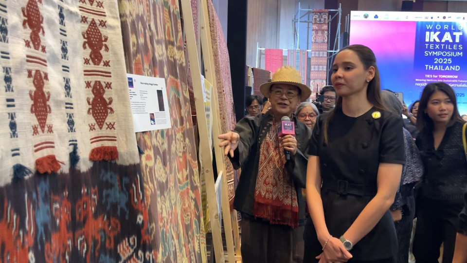 ไทยโชว์ศักยภาพผ้ามัดหมี่! เปิดงาน World Ikat 2025 หนุนเศรษฐกิจสร้างเครือข่ายสิ่งทอนานาชาติ