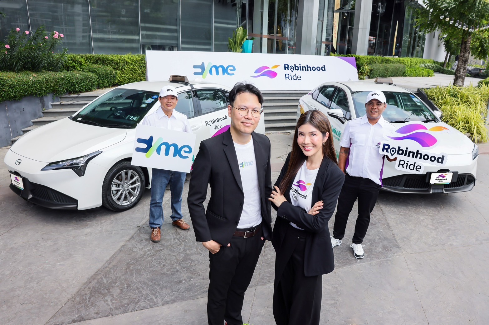 Robinhood ผนึก EVme เปิดตัวโครงการเช่ารถยนต์ไฟฟ้า ‘AION ES’ จาก EVme กับ Robinhood Ride 
