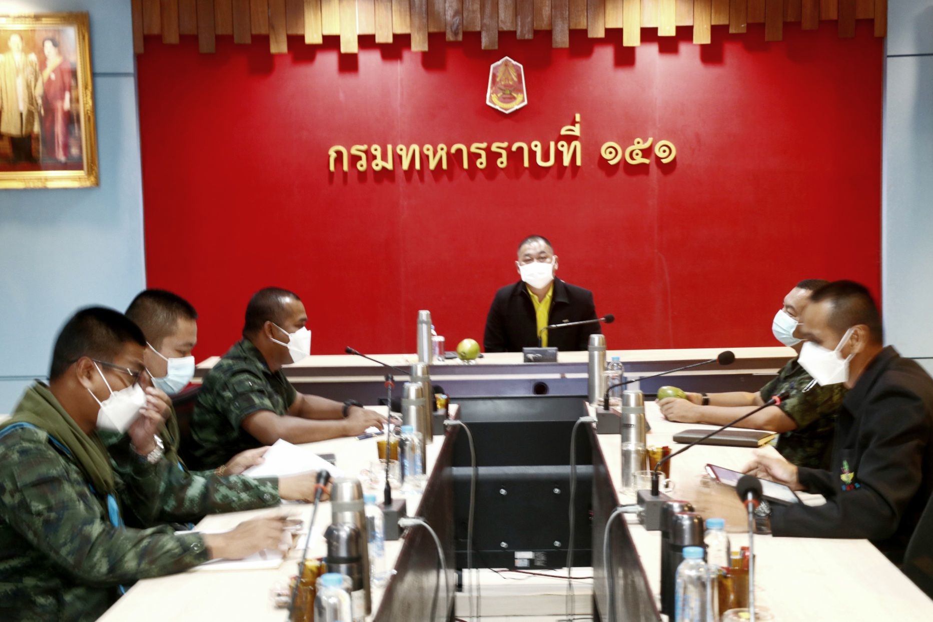 รอง ผอ.ศปพร. เดินหน้าสร้างการรับรู้ แผนงานขับเคลื่อนโครงการอันเนื่องมาจากพระราชดำริ ระยะ 5 ปี ในพื้นที่จังหวัดนราธิวาส