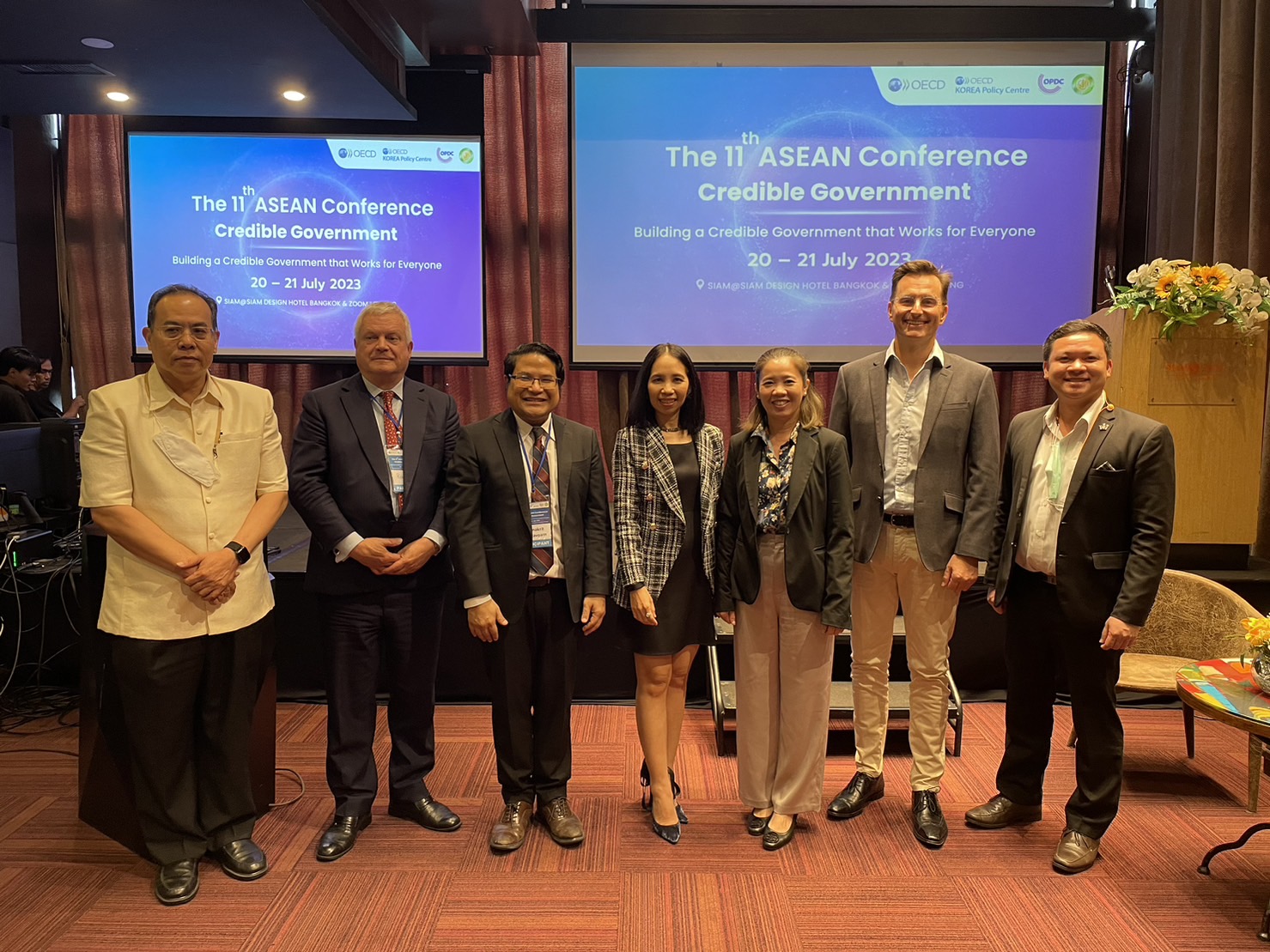 ก.พ.ร.จัดประชุมนานาชาติ 11th ASEAN International Conference on Building a Credible Government that Works for Everyone 