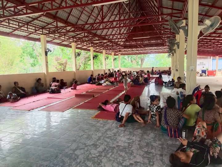 KNU ถล่มเมียนมาอย่างหนัก ทำให้มีผู้ลี้ภัยหนีเข้าไทยจำนวน 343 คน 