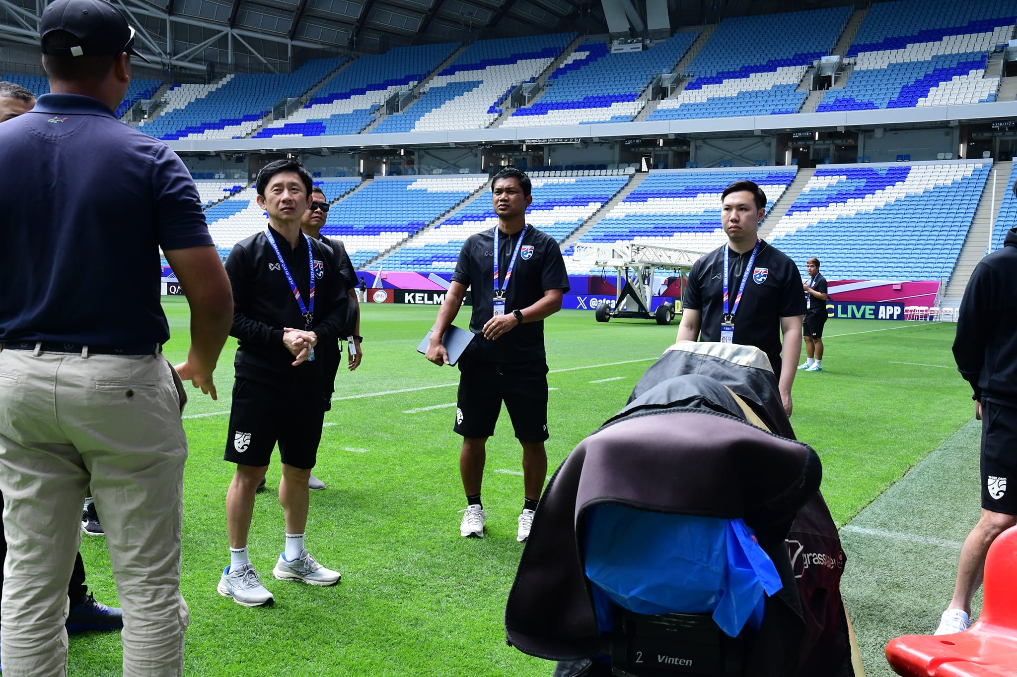 ตรวจสนาม "อัล ยานูบ สเตเดียม" ก่อน "ทีมชาติไทย U23" ลุยศึก "AFC U23" 16 เม.ย.นี้