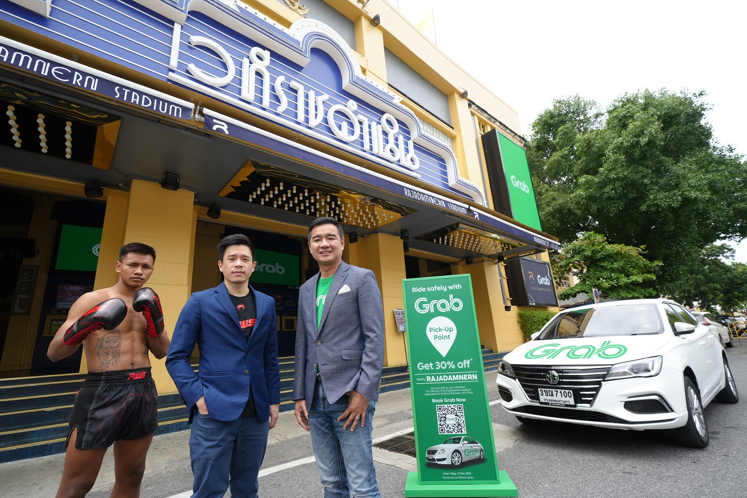 "สนามมวยราชดำเนิน" ผนึก "แกร็บ" ทุ่ม 100 ล้านหนุนท่องเที่ยวเชิงกีฬา ดันมวยไทยเป็น Soft Power 