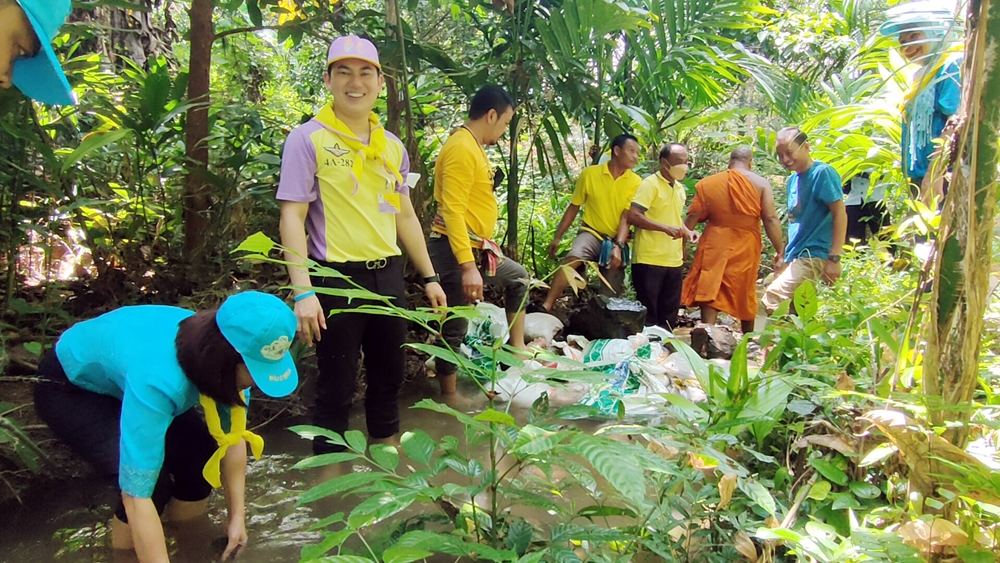 นภอ.ป้ายแดง ชูศาสตร์พระราชาบริหารจัดการน้ำ แก้แล้ง-น้ำท่วมทั้งระบบ 