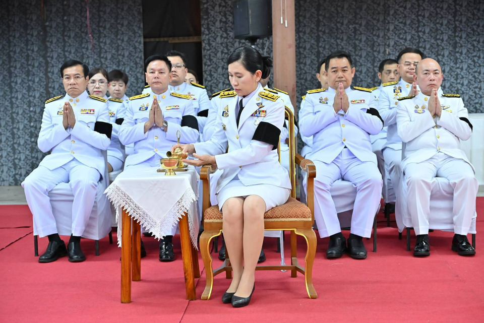 นครปฐมจัดพิธีสวดพระอภิธรรม อุทิศถวายพระราชกุศล “พระพันปีหลวง”