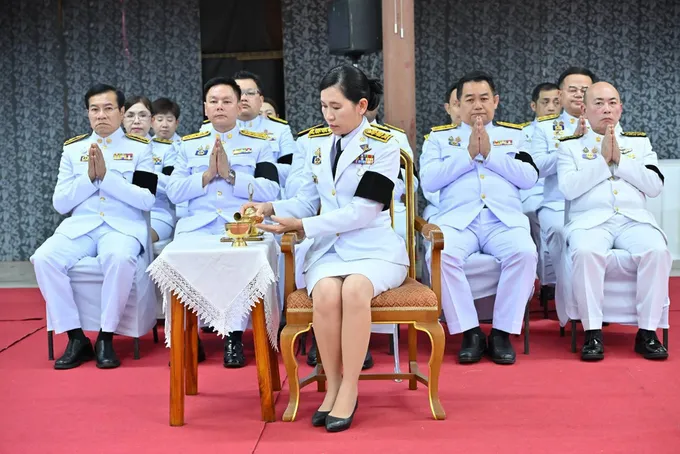 นครปฐมจัดพิธีสวดพระอภิธรรม อุทิศถวายพระราชกุศล “พระพันปีหลวง”