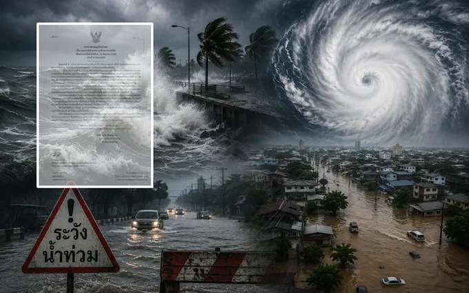 จับตาพายุลูกใหม่! กรมอุตุฯ เตือนฉบับที่ 2 ฝนถล่มหนักหลายพื้นที่ “กทม.-ปริมณฑล-ภาคใต้” ไม่รอด 9-11 ก.ย.นี้