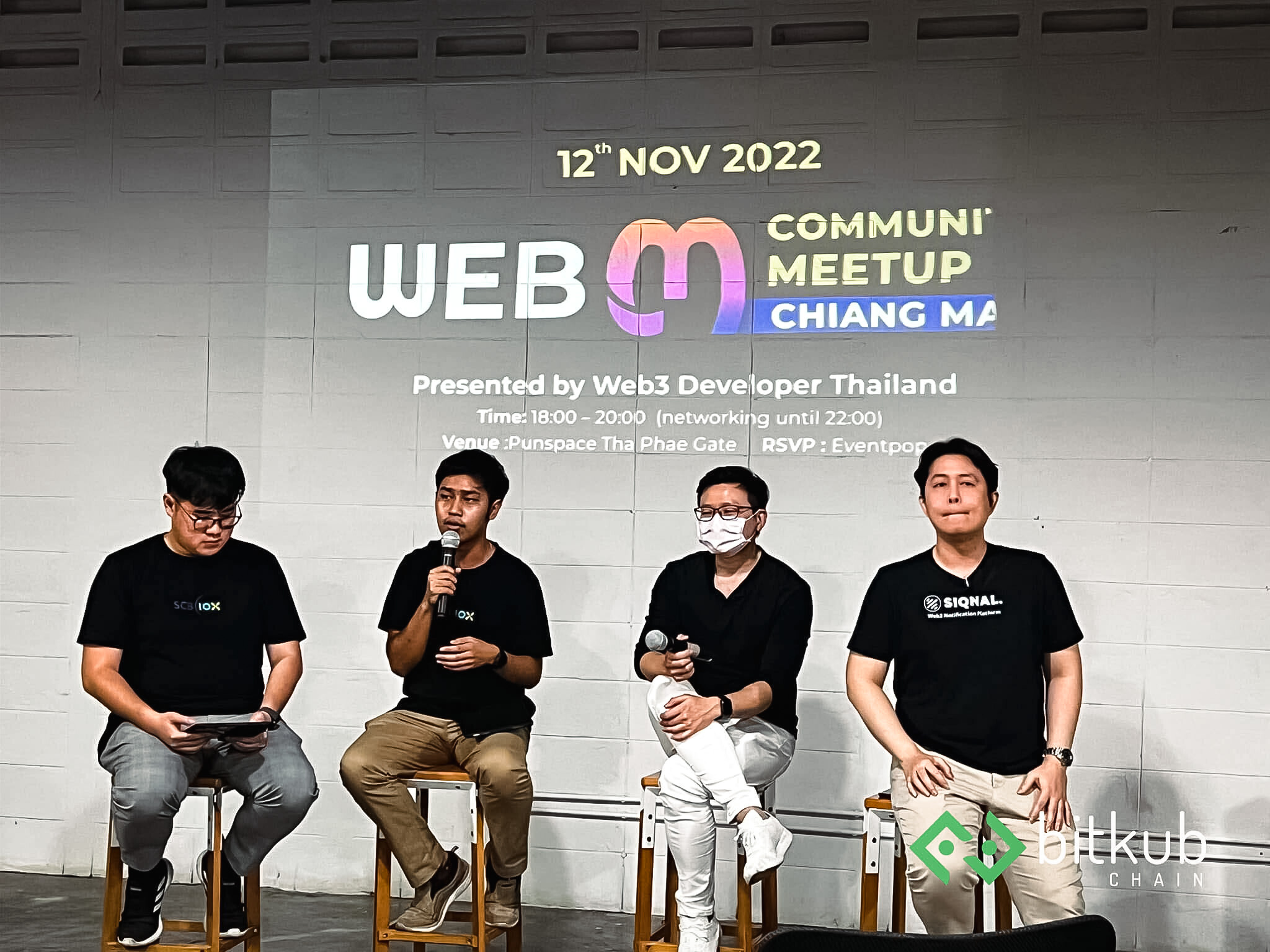 ทีมนักพัฒนา Bitkub Chain ยกทัพเข้าร่วมงาน Dev Mountain Tech Festival และ Web3 Community Meetup