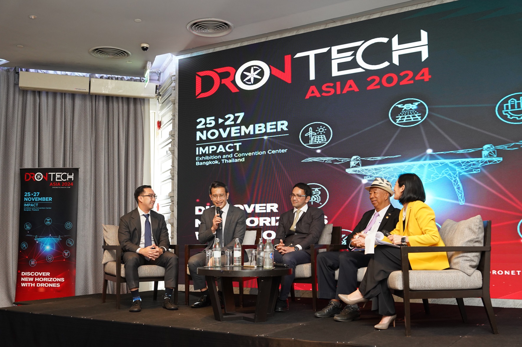 จีเอ็มแอล เอ็กซิบิชั่น จัดงาน DronTech Asia 2024 โชว์ศักยภาพ-ความก้าวหน้า อุตสาหกรรมโดรนในไทย