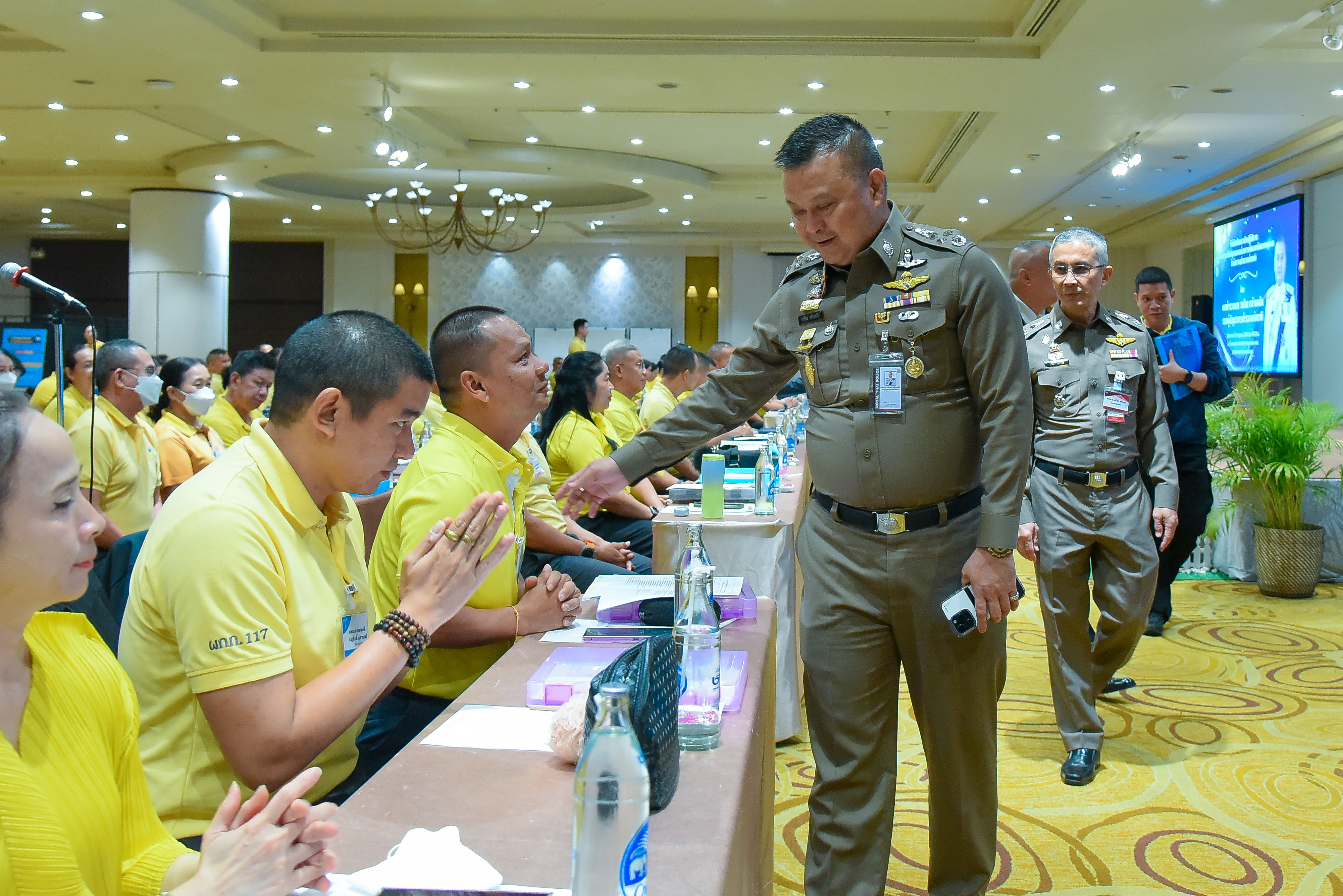 ตร.จัดสัมมนาเชิงปฏิบัติการเพื่อทบทวนปรับปรุงแผนแม่บทการพัฒนาทรัพยากรบุคคล 