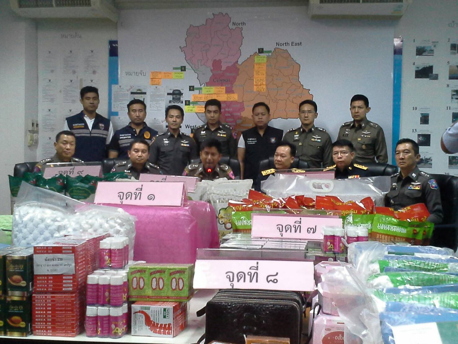 191 บูรณาหลายหน่วยงานจับสินค้าปลอม