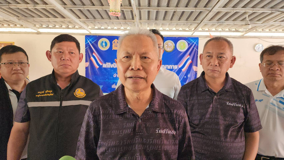 “โสภณ” นำทีมลุยบุรีรัมย์ ศึกษาโมเดลบำบัดยาเสพติด ดันใช้ทั่วประเทศ 