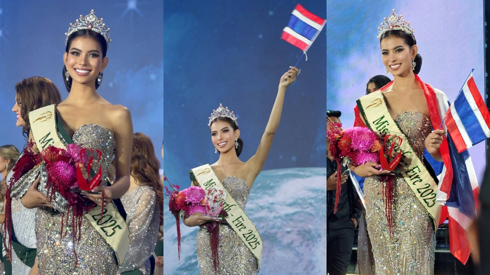 “น้ำเหนือ วารี” สาวไทยคว้ามง Miss Earth Fire 2025 สร้างชื่อบนเวทีโลกที่ฟิลิปปินส์