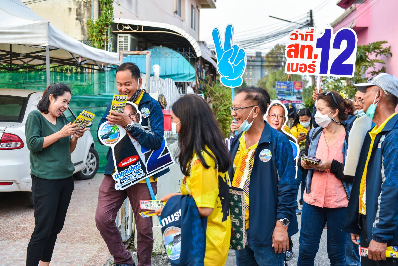 อดีตนายกเทศมนตรี นำทีมเรารักบางเสร่ ขอสานต่อรับใช้พี่น้องประชาชน