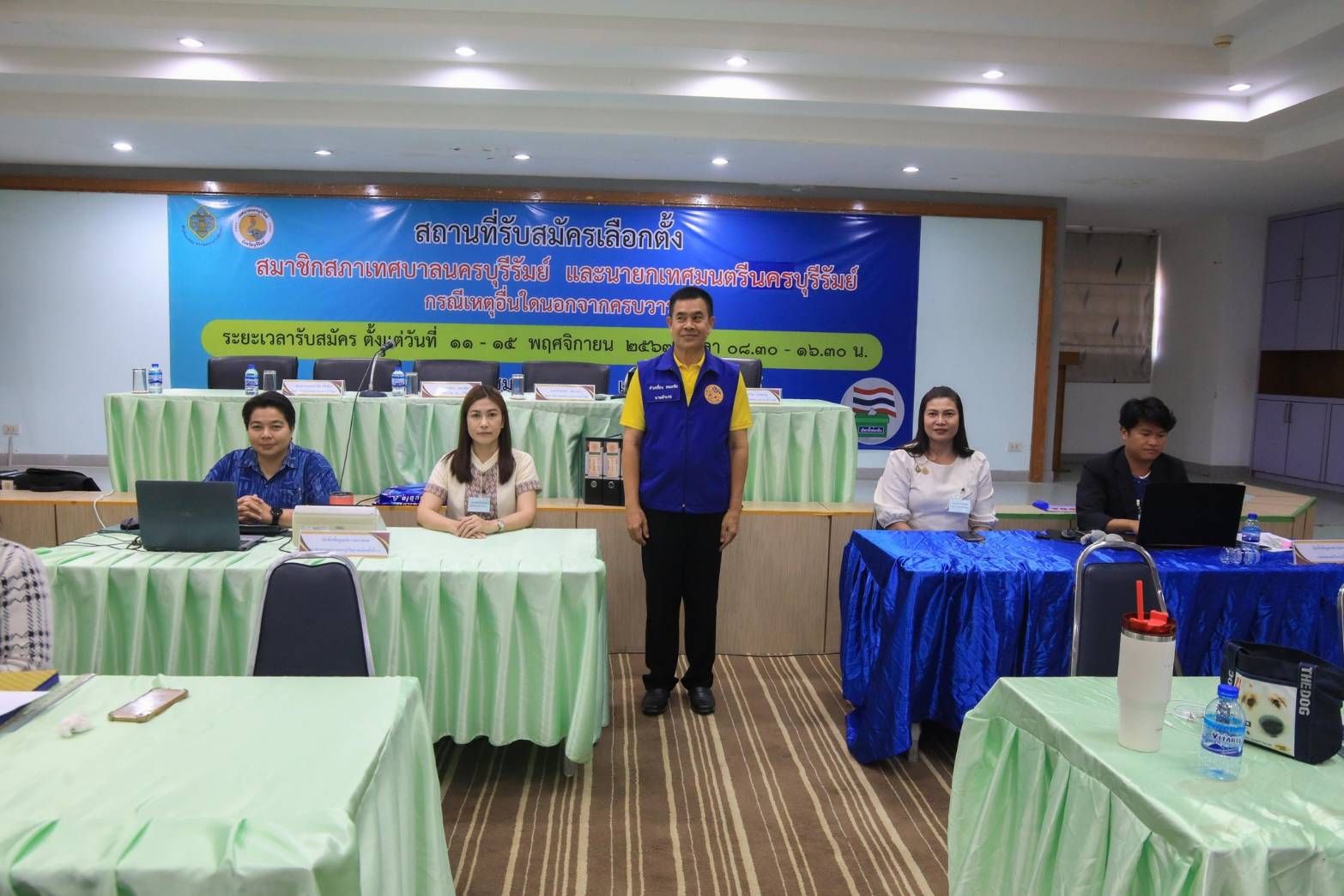 วันสุดท้าย สมัครรับเลือกตั้งนายกฯ-สท.เทศบาลนครบุรีรัมย์ โผล่สมัครนายกฯ 1 คน สท. 4 คน