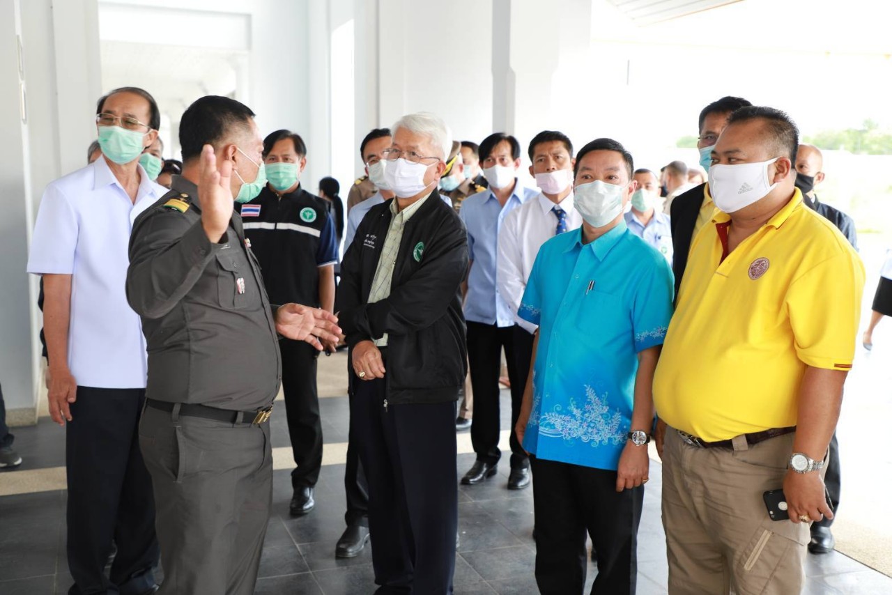 ปธ.ที่ปรึกษา รมว.สาธารณสุข ลงพื้นที่ตรวจเยี่ยมพื้นที่ชายแดนแม่สอด  เฝ้าระวังและเตรียมความพร้อมการระบาดของ COVID-19