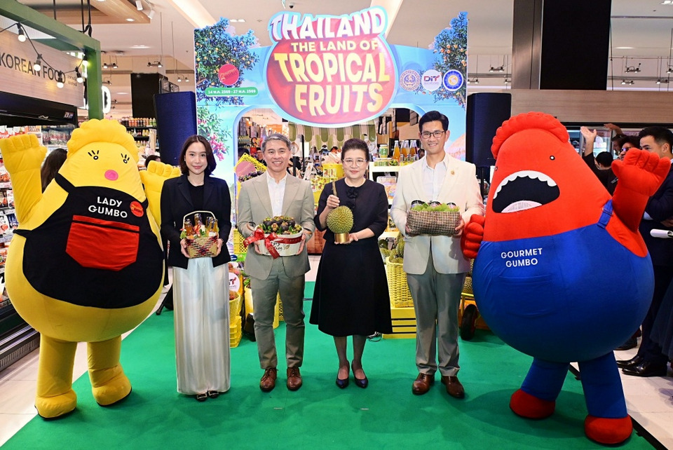 พาณิชย์-เดอะมอลล์ เปิดตัว “THAILAND: THE LAND OF TROPICAL FRUITS” ผลไม้จันทบุรีตรงสู่ใจกลางกรุง