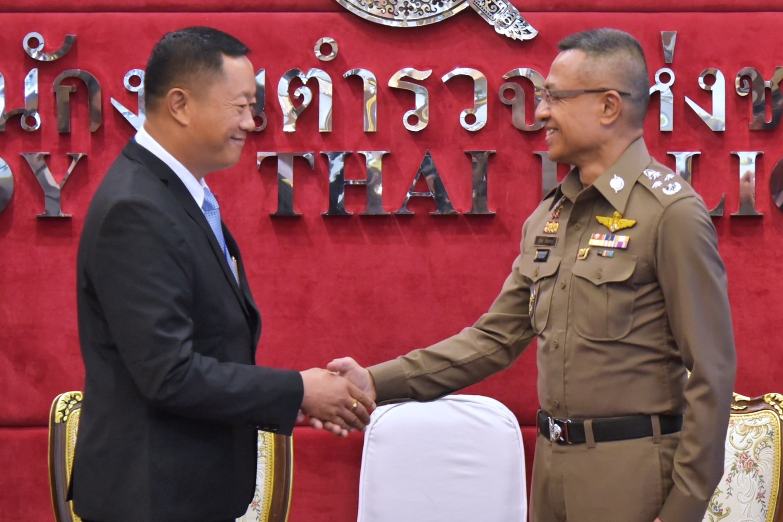 "ผบ.ตร.ไทย - เมียนมา" ลงนามร่วมมือต่อสู้กับปัญหาอาชญากรรมและภัยคุกคามทุกรูปแบบ