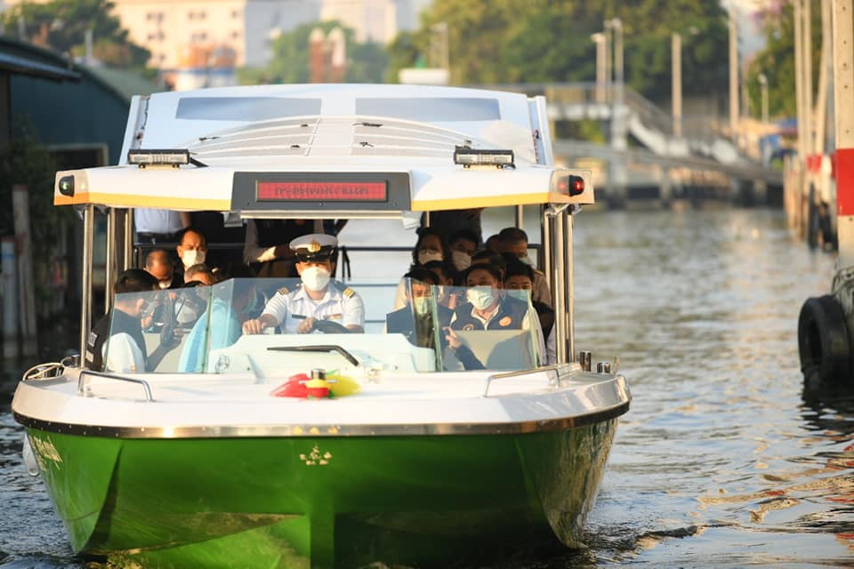 "กทม." เปิดเดินเรือไฟฟ้าคลองแสนแสบ วัดศรีบุญเรือง-สนง.เขตมีนบุรี นั่งฟรี! 6 เดือน 