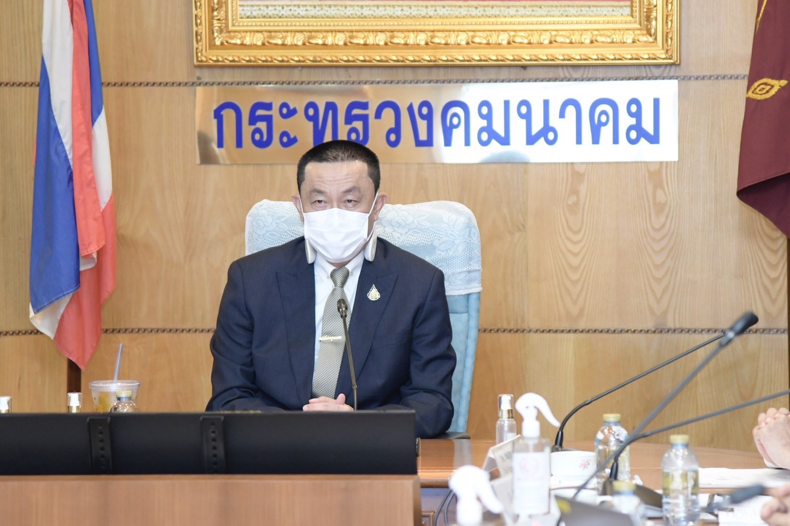 'ศักดิ์สยาม'เผยระบบขนส่งสาธารณะพร้อมรับนทท.  หลังก.ย.มีปริมาณเดินทางขาเข้าเพิ่มร้อยละ 90