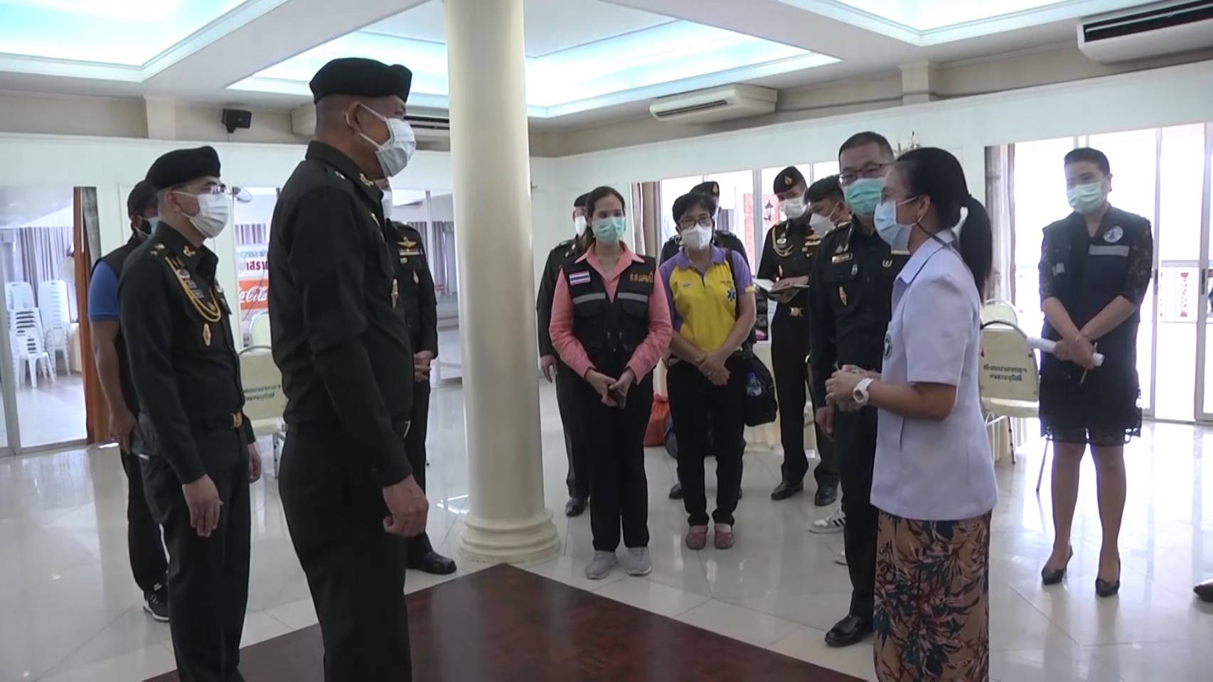 ทหารช่าง - กองพลพัฒนาที่1 เปิดค่ายเป็นสถานที่พักคอย 