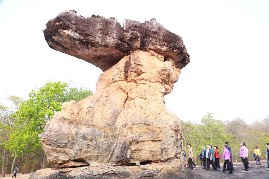 เปิดศูนย์ข้อมูลอุทยานฯ ภูพระบาท รองรับมรดกโลกในอนาคต
