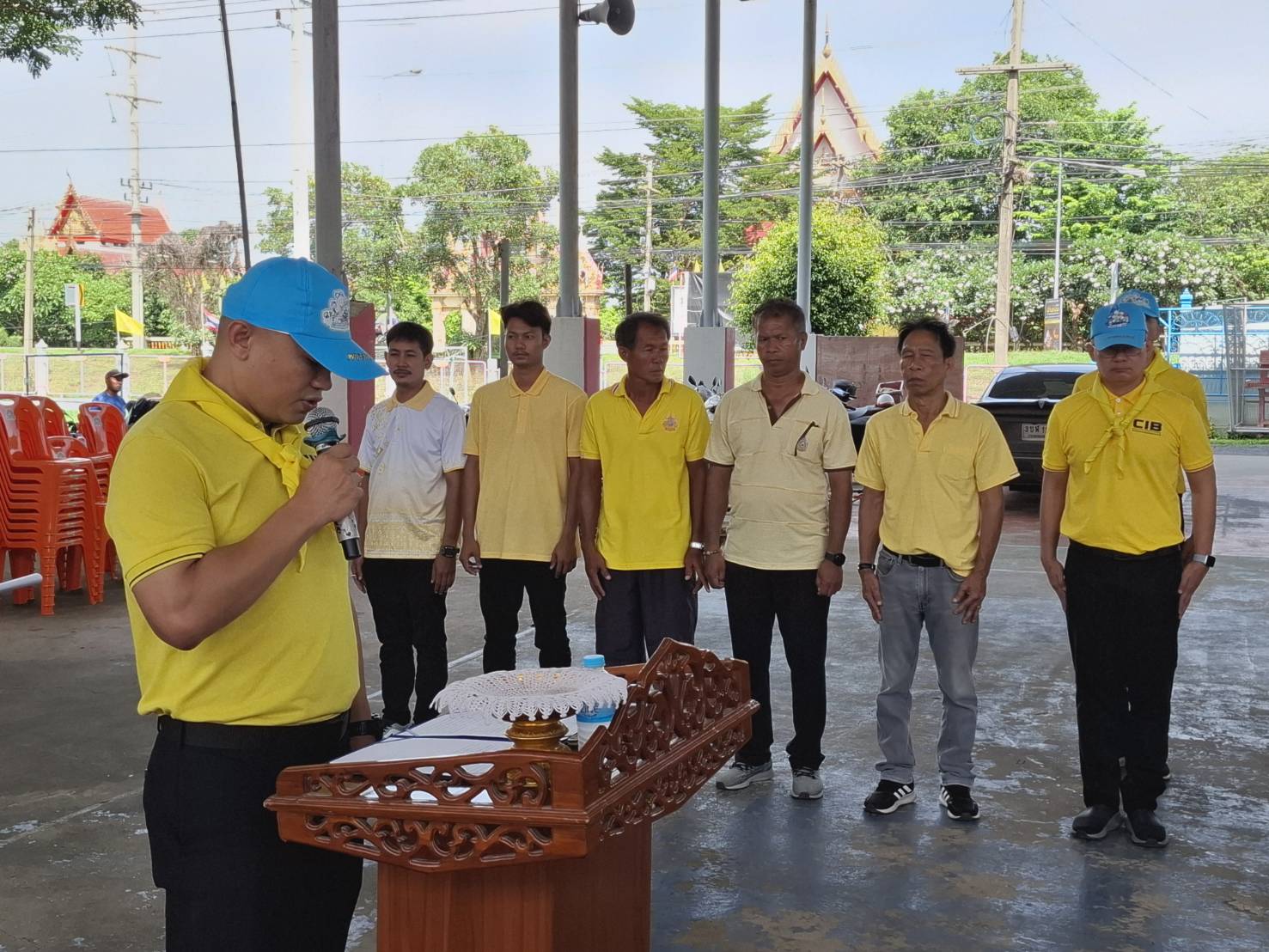 ผบก.ปอศ.จัดกิจกรรม"จิตอาสาร่วมใจ รวมใจช่วยน้อง"โรงเรียนอนุบาลเมืองอ่างทอง วัดท้องคุ้งตั้งตรงจิต3 