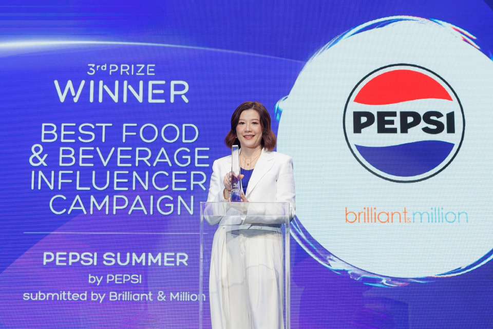 เป๊ปซี่® คว้ารางวัล “Best Food & Beverage Influencer Campaign” โชว์พลังสร้างคอนเทนต์โดนใจคนรุ่นใหม่ ชูความสร้างสรรค์ผสานโลกดิจิทัล