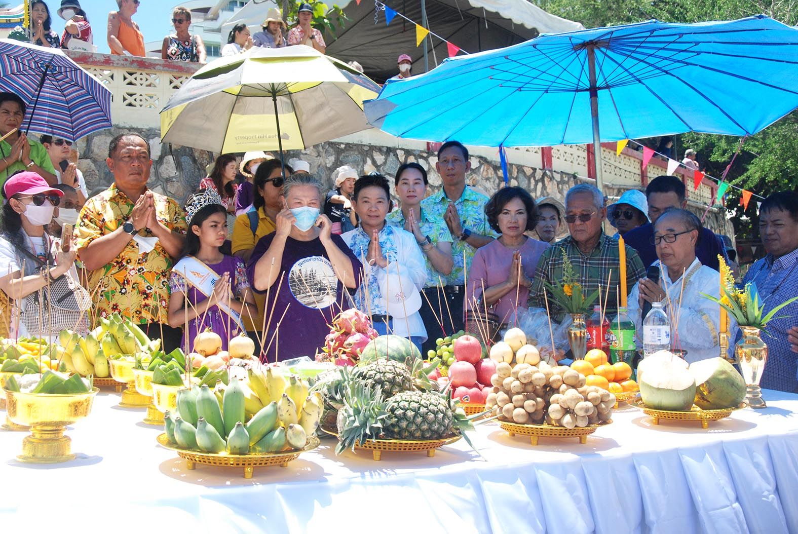  1 ปี มีครั้งเดียว งานสืบสานประเพณี “ส่งเคราะห์ทางทะเล” ของชาวหัวหิน ทำบุญใหญ่ให้บรรพบุรุษ