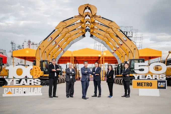 “50 ปี Metro CAT – 100 ปี Caterpillar เดินหน้าขับเคลื่อนอุตสาหกรรมไทยสู่อนาคตยั่งยืน