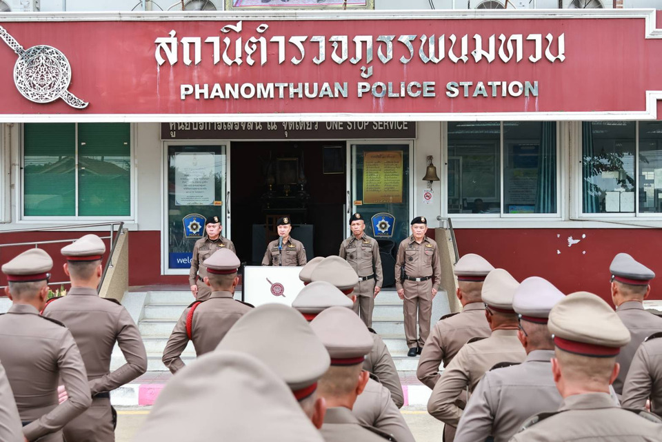 “โฆษก​ ตร.” ตรวจเยี่ยม สภ.พนมทวน กำชับ 3 ข้อ วินัย-รับฟังร้องเรียน-ทำงานโปร่งใส 