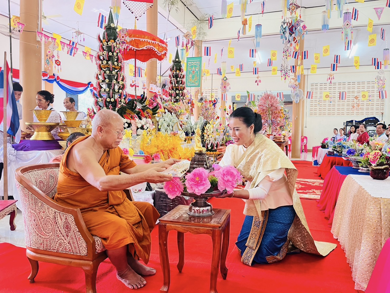 นายอำเภอคลองหาด เป็นประธานใหญ่กฐินสามัคคีที่วัดบ้านไทรเดี่ยว  