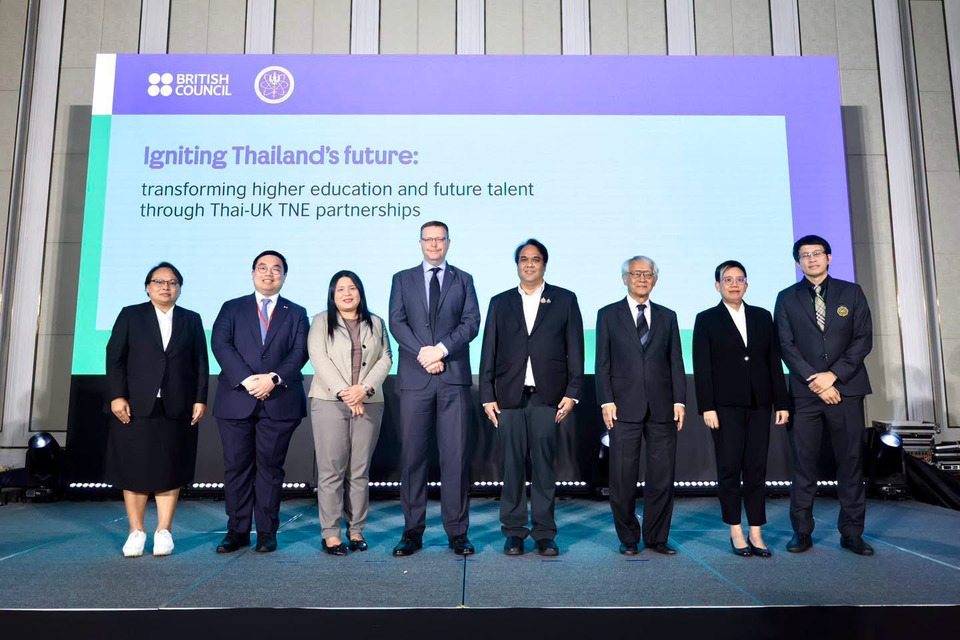 "อว." จับมือบริติช เคานซิล เดินหน้าการศึกษาข้ามพรมแดน พัฒนาหลักสูตร AI-EV-สุขภาพ