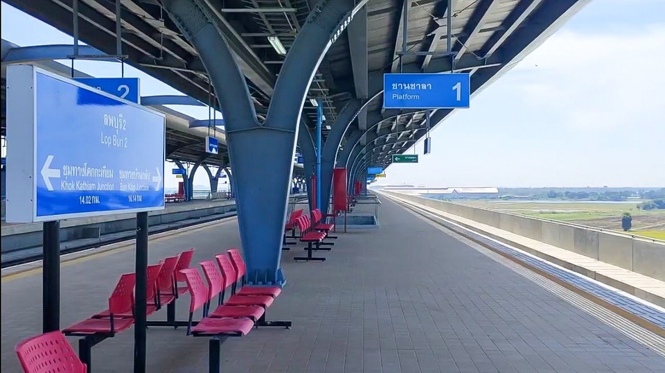 การรถไฟฯ เตรียมเปิดใช้สถานี “ลพบุรี 2” รองรับขบวนรถด่วนพิเศษ รถด่วน และรถเร็ว 14 ขบวน เริ่ม 5 ธันวาคมนี้ 