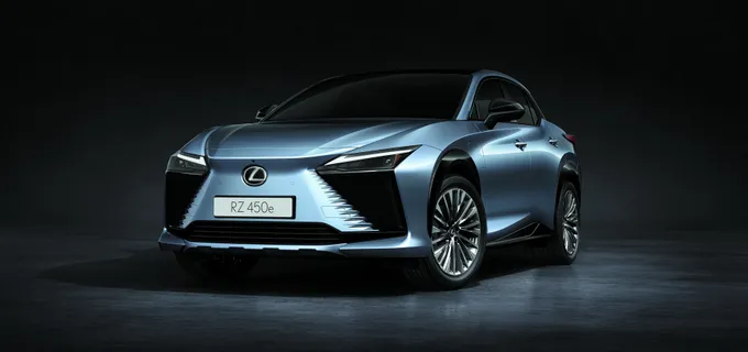 โตโยต้าเปิดตัว All-Electric Lexus RZ รถไฟฟ้า 100%