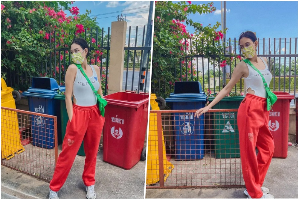 ไม่แน่จริงไม่กล้าโพสต์ 'แซมมี่' ปล่อยภาพเซ็ตถ่ายคู่ถังขยะ