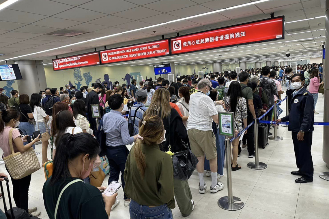 สงกรานต์ปีนี้ สนามบินดอนเมืองคาดผู้โดยสารรวม 6.25 แสนคน เฉลี่ย 89,362 คน/วัน เพิ่ม 14.81% เตือนมาก่อน 3 ชั่วโมง
