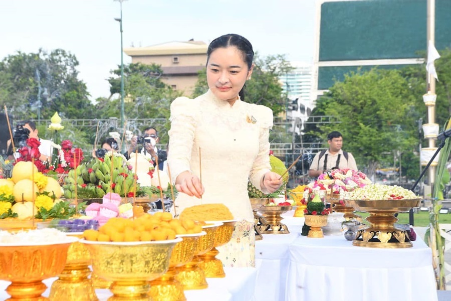 ก.วัฒนธรรมจัดพิธีบวงสรวงเทพยดางานมหรสพสมโภช เฉลิมพระเกียรติ ร.10