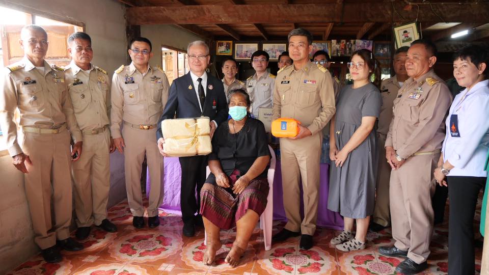 หน่วยแพทย์พระราชทาน รพ.จุฬาภรณ์ ลงพื้นที่สระแก้ว ดูแลผู้ประสบภัยชายแดน 
