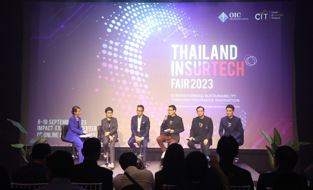 สมาคมประกันชีวิตไทย ร่วมแถลงข่าวการจัดงาน Thailand InsurTech Fair 2023