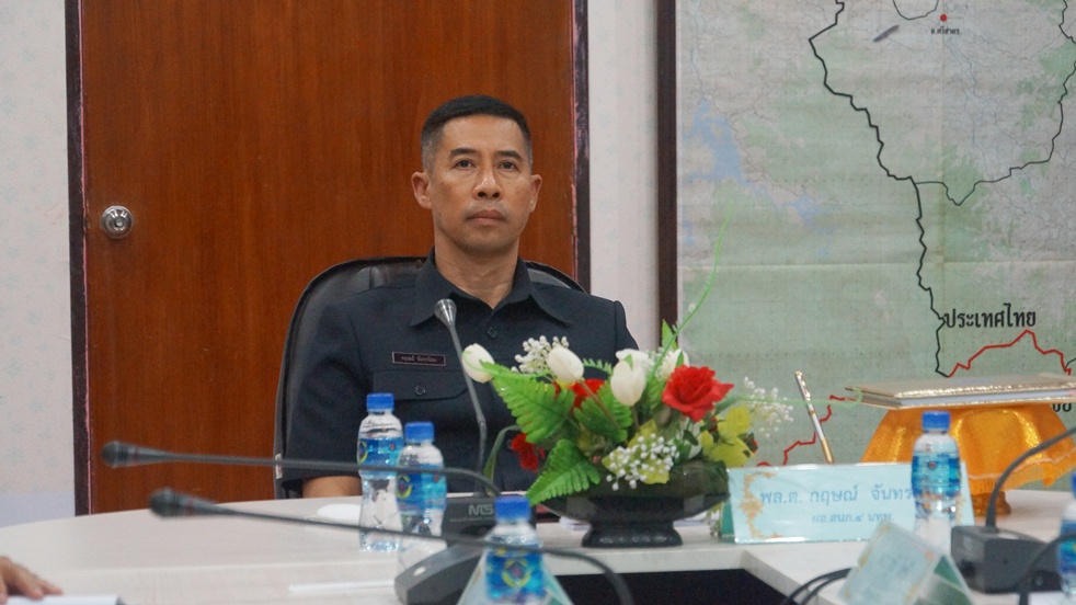 ผอ.สำนักงานพัฒนาภาค 4  ลงพื้นที่ตรวจเยี่ยมกำลังพลที่หน่วยพัฒนาการเคลื่อนที่ 41 