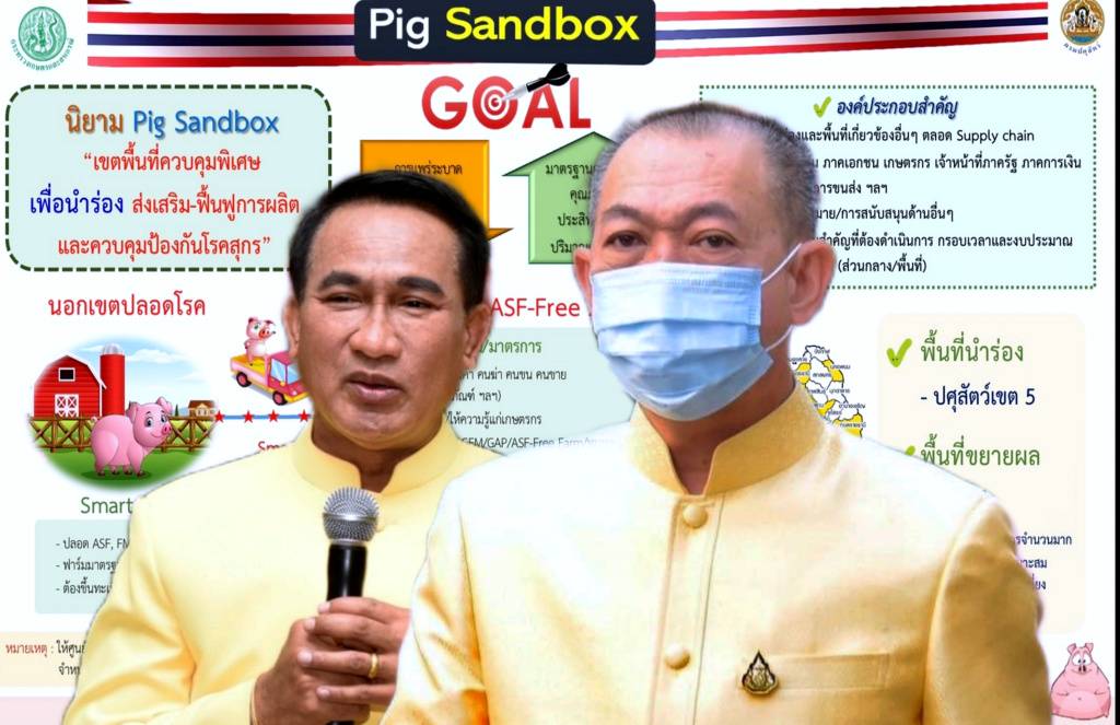 รุกเดินหน้า "Pig Sandbox" นำร่องที่ราชบุรี วางระบบคุมโรค ASF