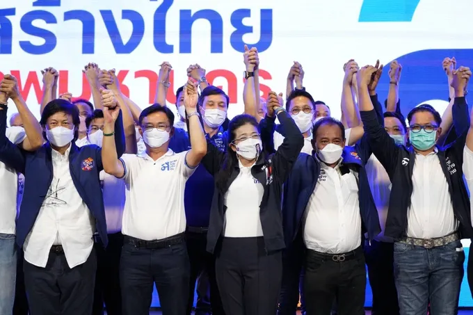 ปราศรัยใหญ่ เวทีไทยสร้างไทยสุดคึกคัก รวมทีมไทยสร้างไทยทั่วประเทศ หนุนศิธา เป็นผู้ว่า กทม.