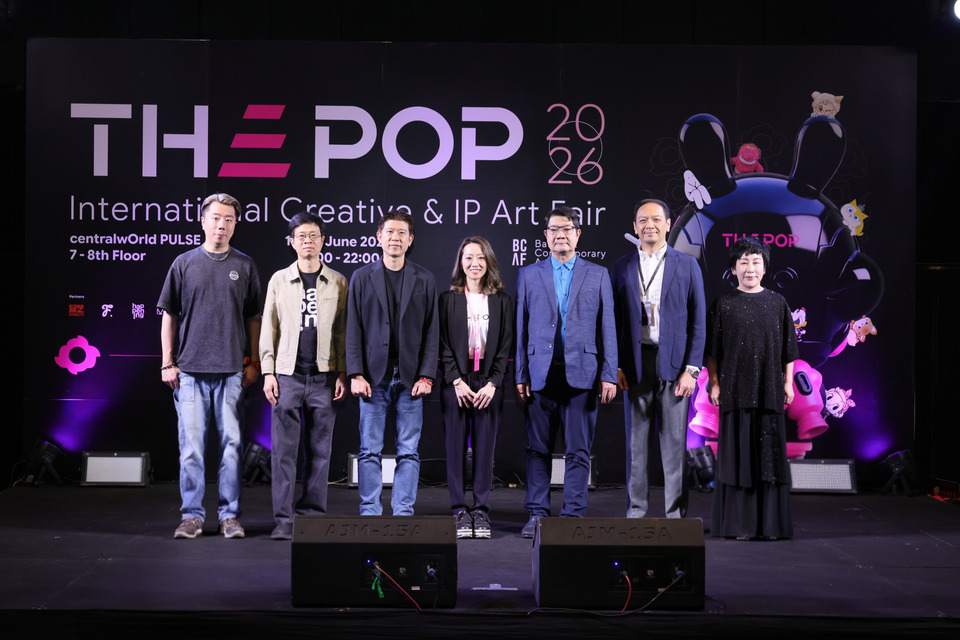 งาน THE POP 2026 International Creative & IP Art Fair ครั้งแรกของประเทศไทย ที่เซ็นทรัลเวิลด์