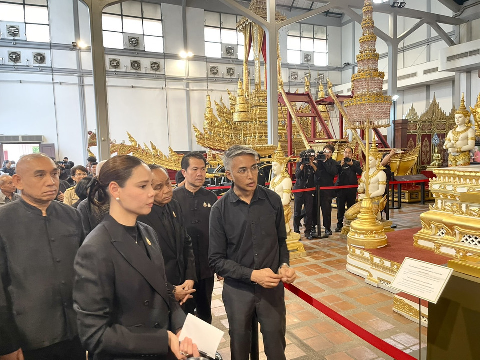 "รมว.ซาบีดา" ตรวจเยี่ยมการอนุรักษ์ราชรถ–ราชยาน เตรียมการพระราชพิธีถวายพระเพลิงพระบรมศพสมเด็จพระพันปีหลวง
