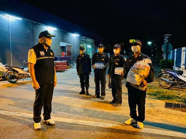 รองผู้ว่าฯยโสธรติดตามดูความสงบเรียบร้อยจุดตรวจจุดสกัดอำเภอป่าติ้วและอำเภอคำเขื่อนแก้ว